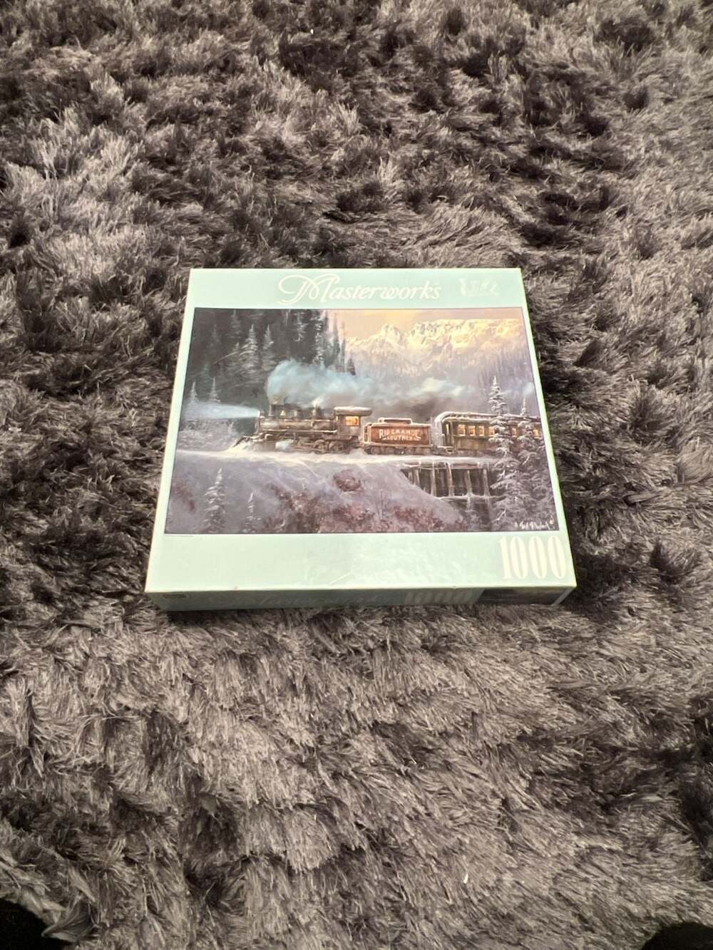 RoseArt Masterworks Rio Grande Southern 1000 Piece Jigsaw Puzzle Ted Blaylock